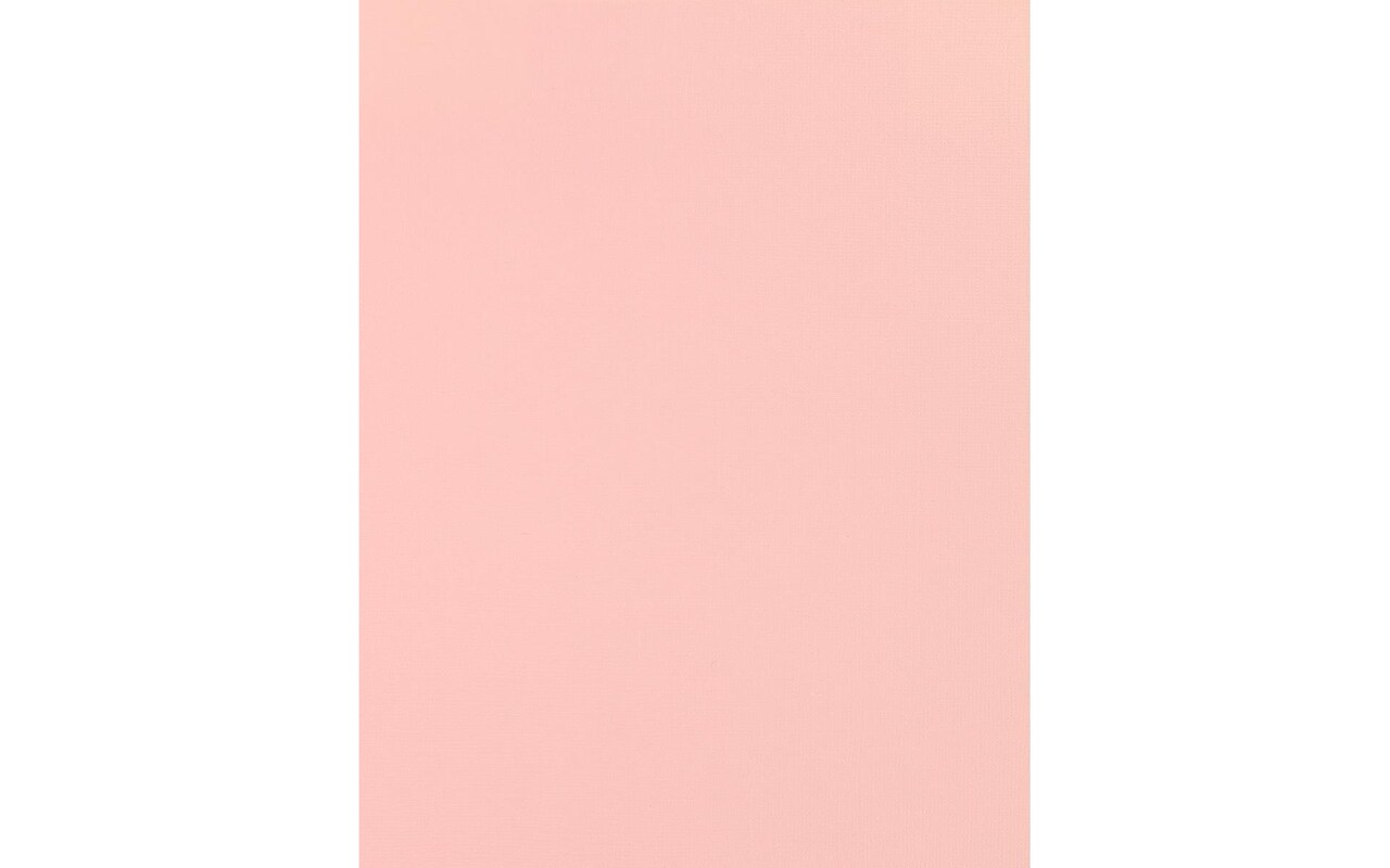 PA Paper Accents Textured Cardstock 8.5� x 11� Strawberry Cream, 73lb colored cardstock paper for card making, scrapbooking, printing, quilling and crafts, 1000 piece pack